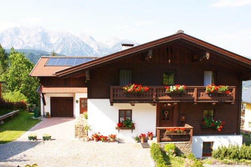 Haus Talblick in Rohrmoos, Schladming im Sommer